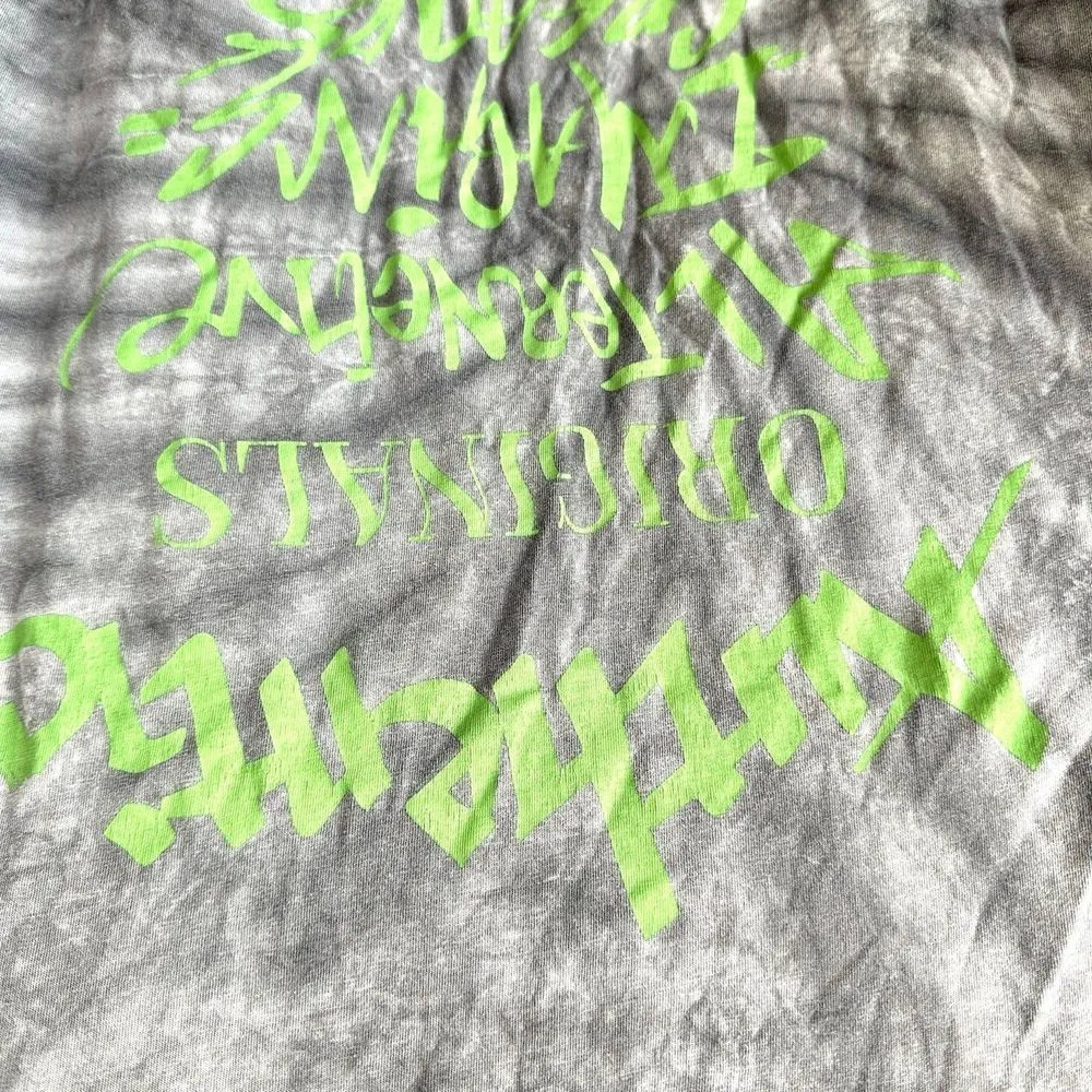 Urban Outfitters grey long sleeved authentic tie dye shirt - Image 9