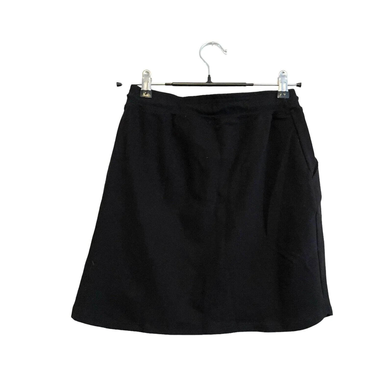 NWT Sundry x Evereve Sunday Skirt Black Size XS Mini Pullon Adjustable Pocket - Image 4