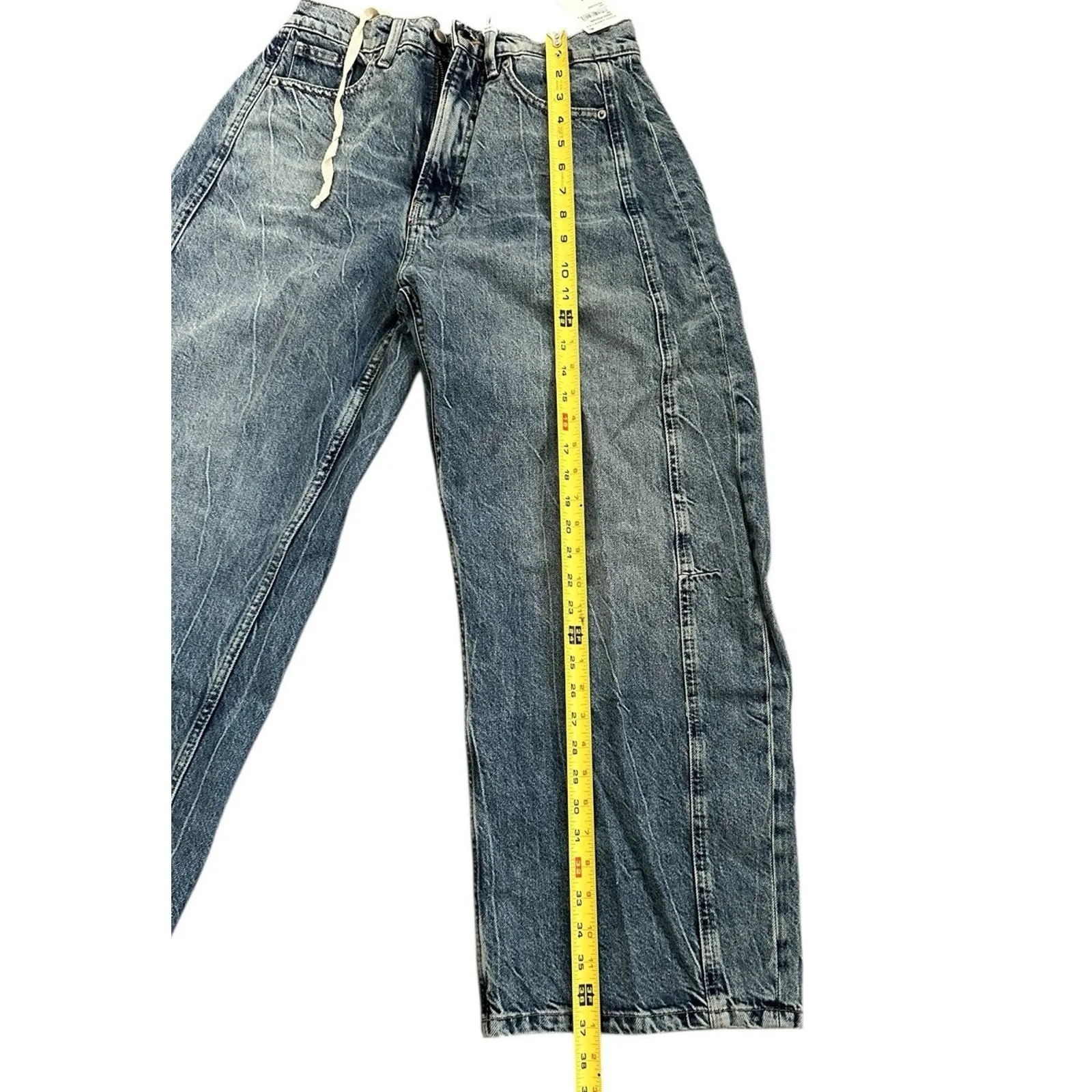 Good American / GOOD EXTREME BARREL JEANS Size Indigo Women’s New 0/25 - Image 9