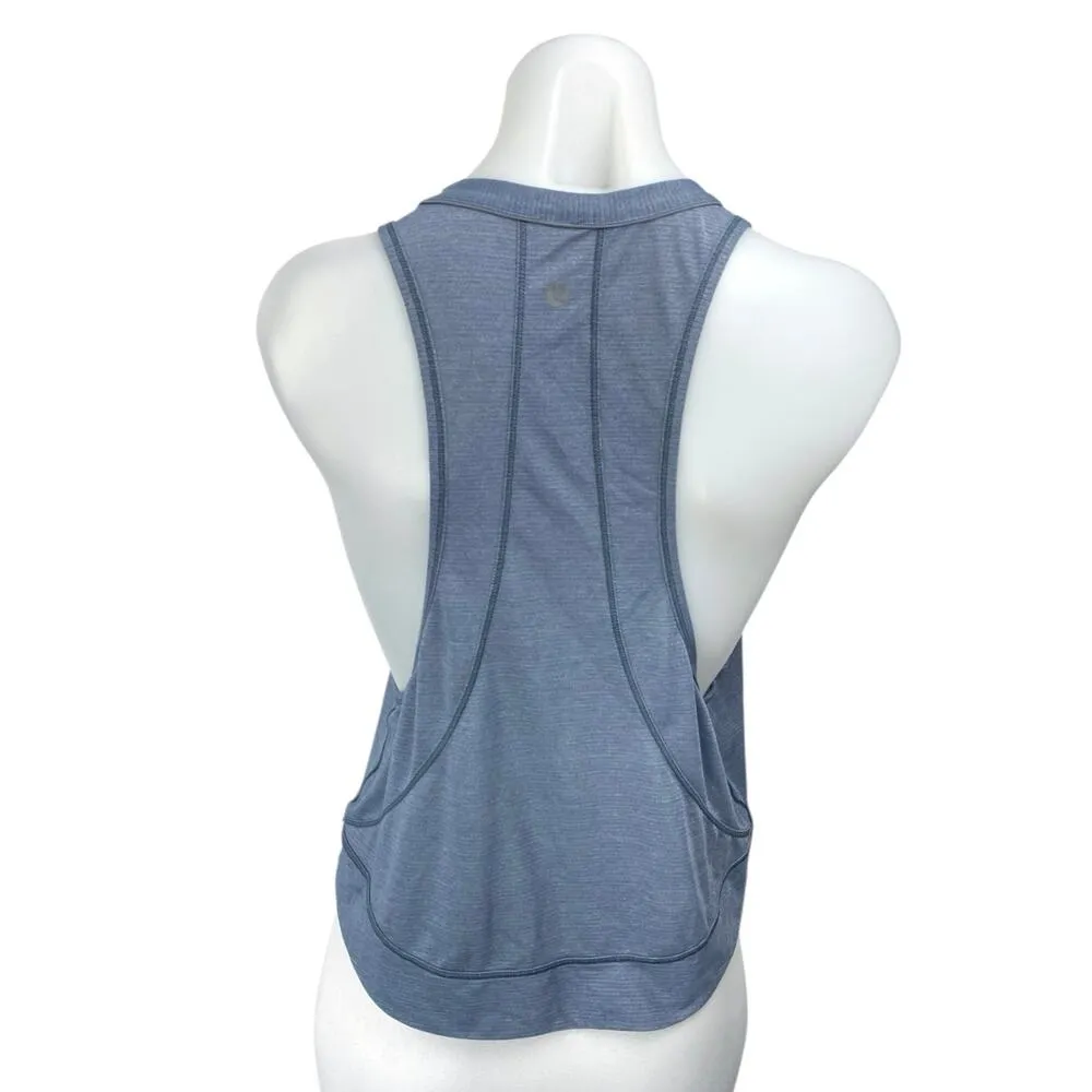 Lululemon Women's Blue Sleeveless Activewear Fitness Workout Gym Tank Top Size 4 - Image 2