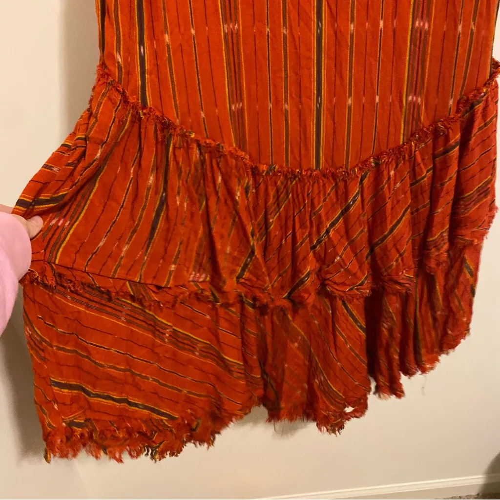 Free People Better Days Striped Maxi Dress size Medium - Image 6