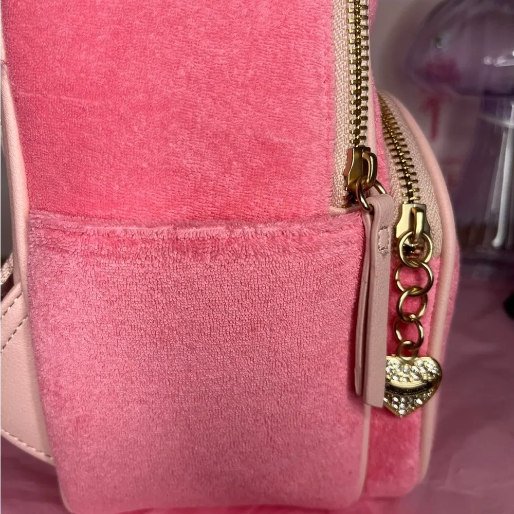 Juicy Couture Lovers Club pink backpack - Image 6
