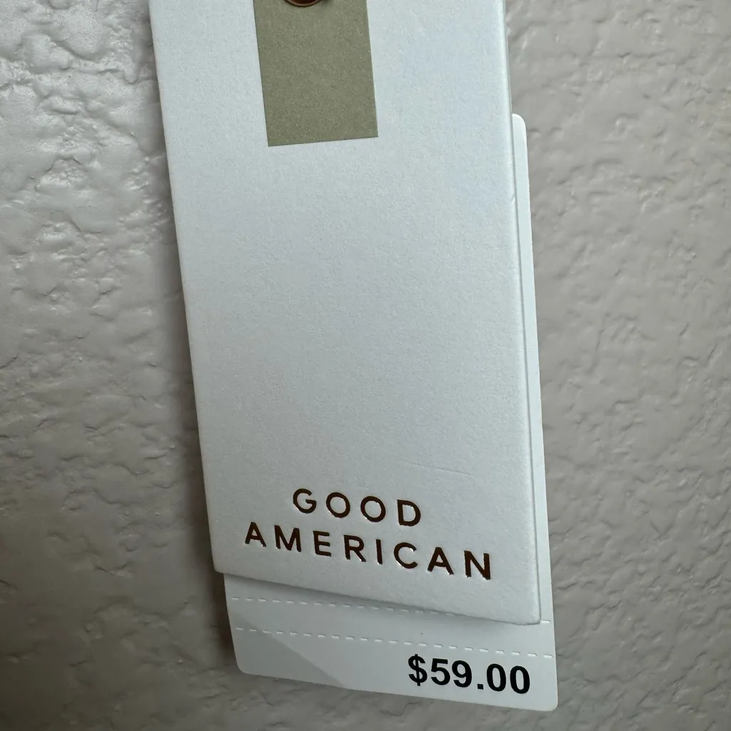 Good American Always Fits Khloe Scoop Bikini Top in Pink Glow XXS/XS NEW - Image 12