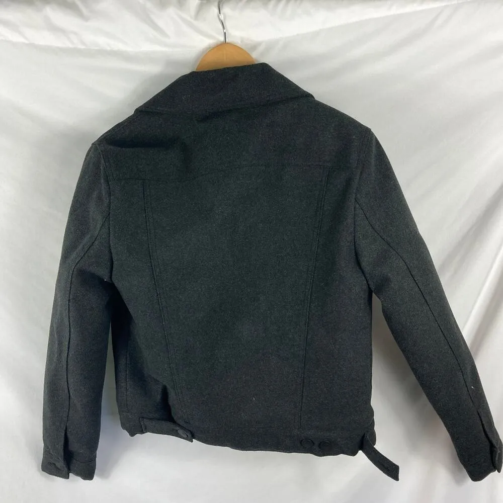 Express Weather Resistant Button Up Coat Size XS - Image 2