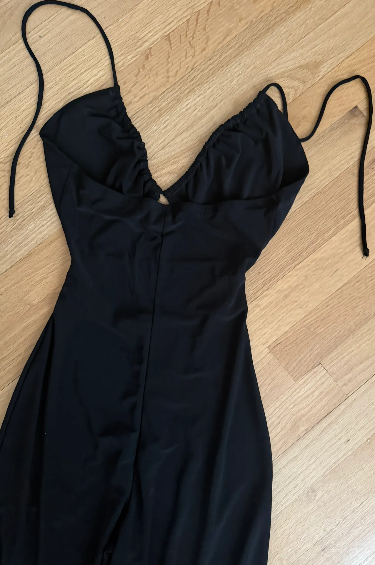Black Halter Jumpsuit - Image 4