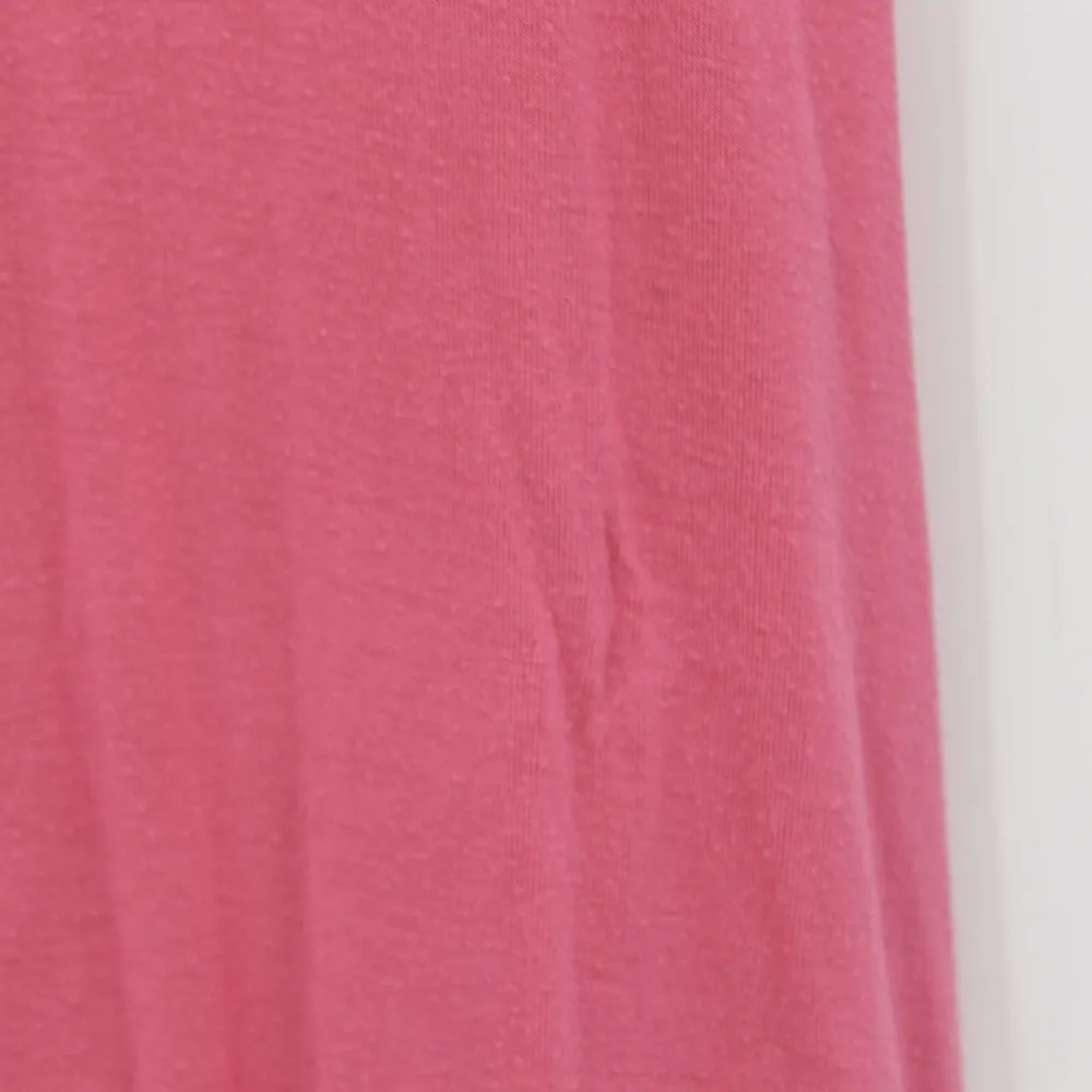 Junk Food Size Small Kiss Me Goodnight Jersey Sleep Shirt Tank Sleeveless Pink - Image 4