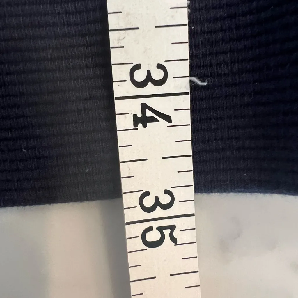 Lilly Pulitzer Navy Nicolette Fit & Flare 1/4 Zip Dress XL EUC $158 - Image 4