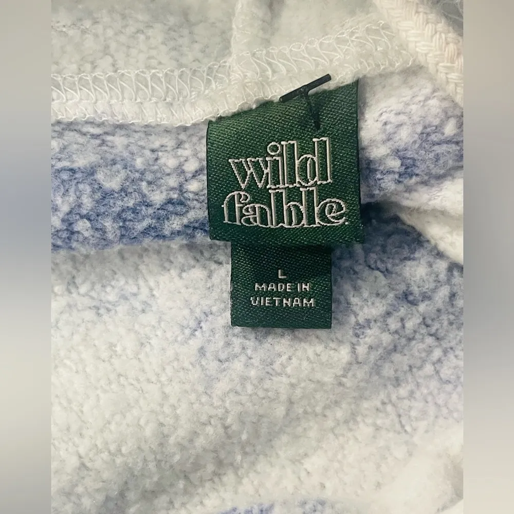 Wild Fable Tie Dye Jogger Set Blue Size L - Image 6