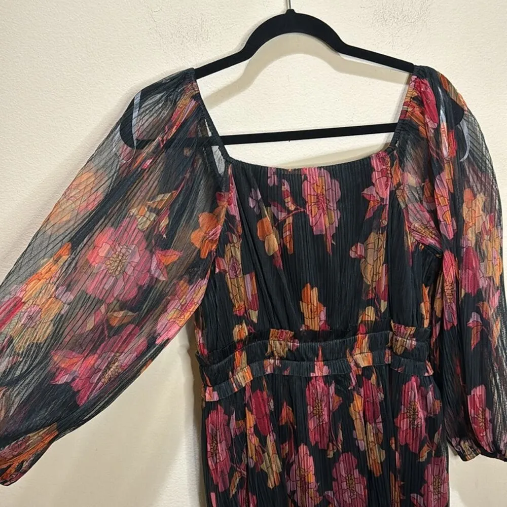 DR2 Sutton Floral Tulle Long Sleeve Dress Size M Size M - Image 8