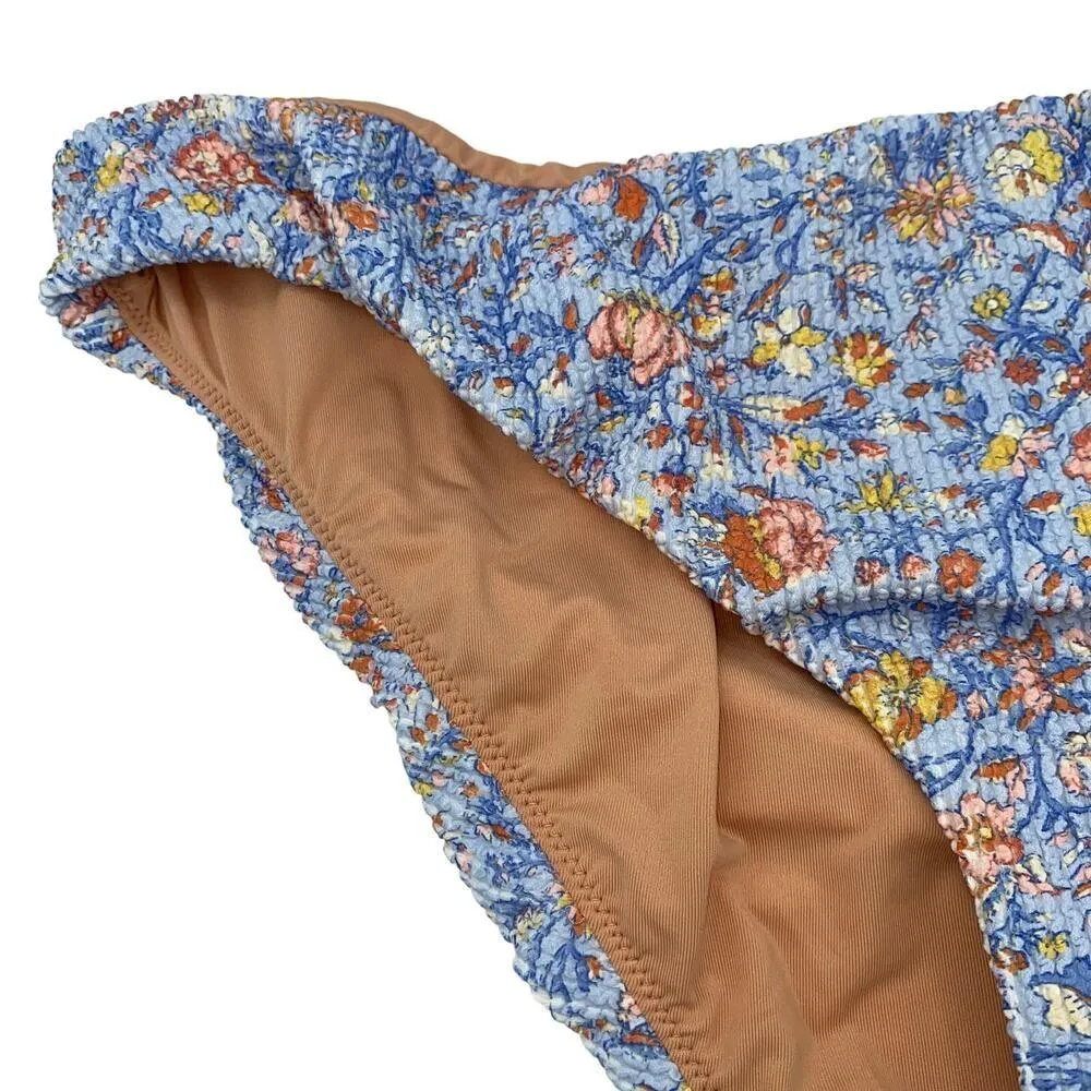 New NWT J. Crew Floral Scrunchie Hipster Bikini Swim Bathing Suit Bottom Size 2X - Image 5