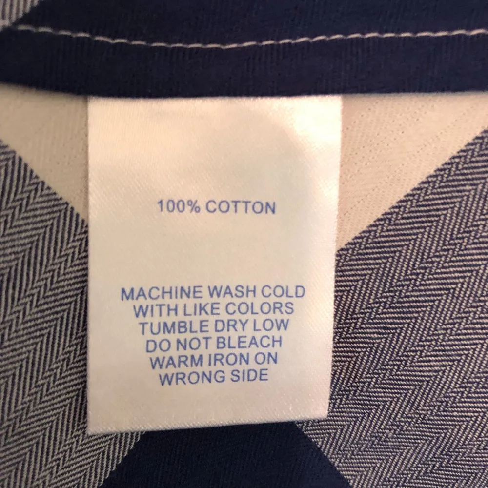 Southern Tide Blouse Jillian Peplum Hem Blue Plaid Sz 4 BNWT Boatneck Blue White - Image 10