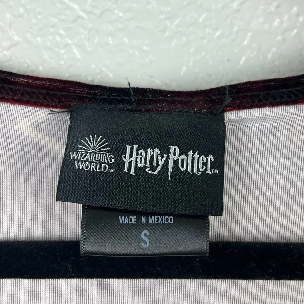Harry Potter Deathly Hallows Velvet Tie-Front Open Sweater - Image 7