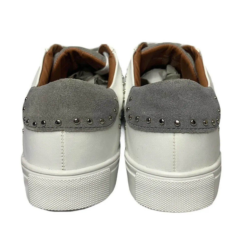 NEW Steve Madden Annita Court Fashion Sneakers Shoes Leather Animal Print Size 8 - Image 7