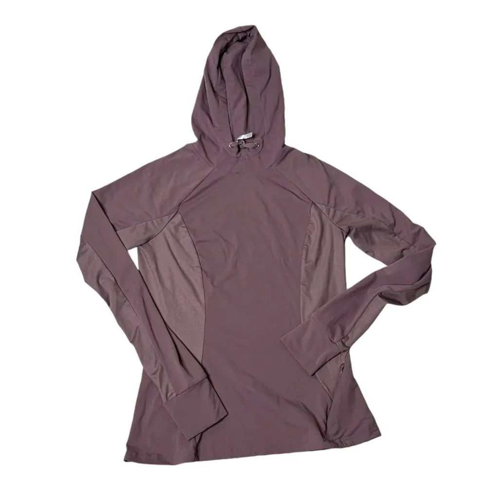 FABLETICS Alecia Pullover Hoodie Bundle of 2 White Mauve High Neck Size Small - Image 6