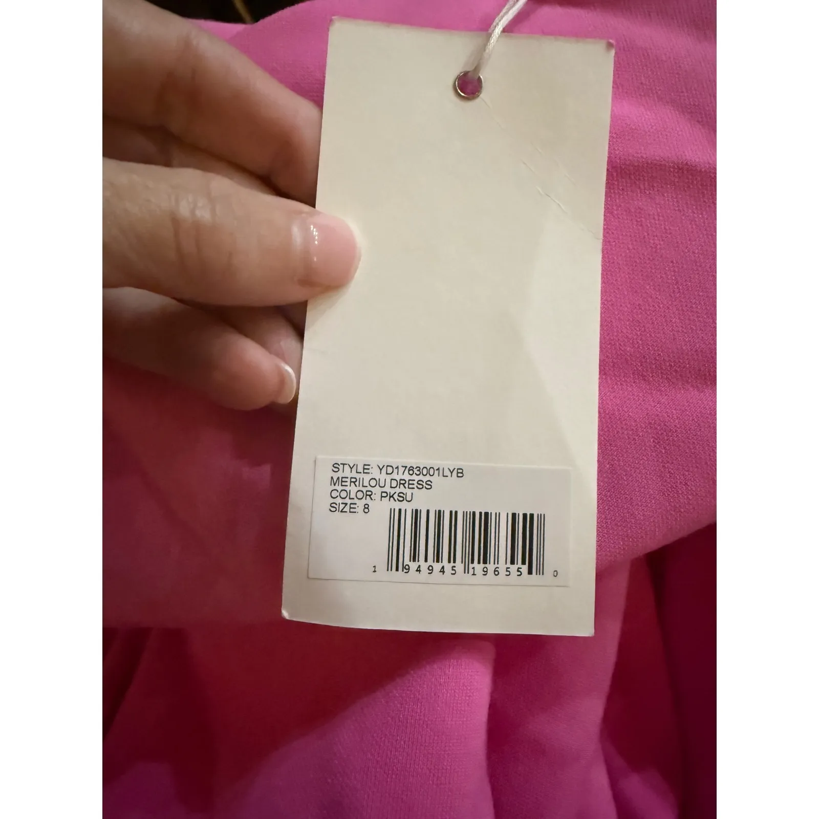 NWT LIKELY Merilou Midi Dress in Pink Sugar Sz 8‎ $378 - Image 4