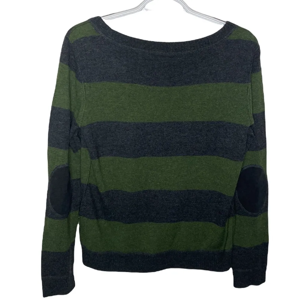 M by Michael Stars striped cashmere wool tuckable sweater one size - Image 18