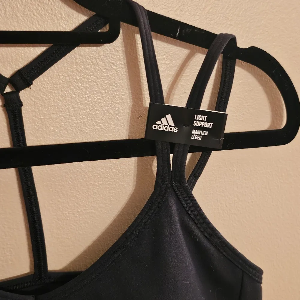 Adidas Studio Light Support Medium Sports Bra - Image 2
