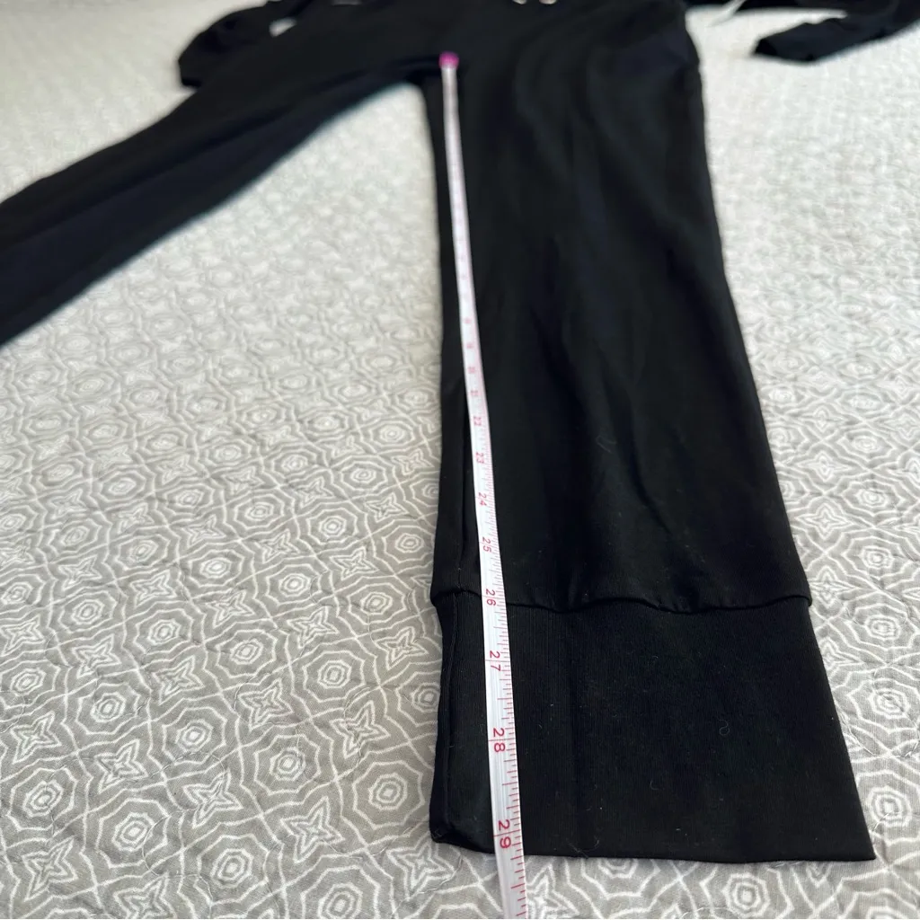 NEW! Lovers and Friends Vela Lounge Jumpsuit in Black Jersey Revolve Size S - Image 10