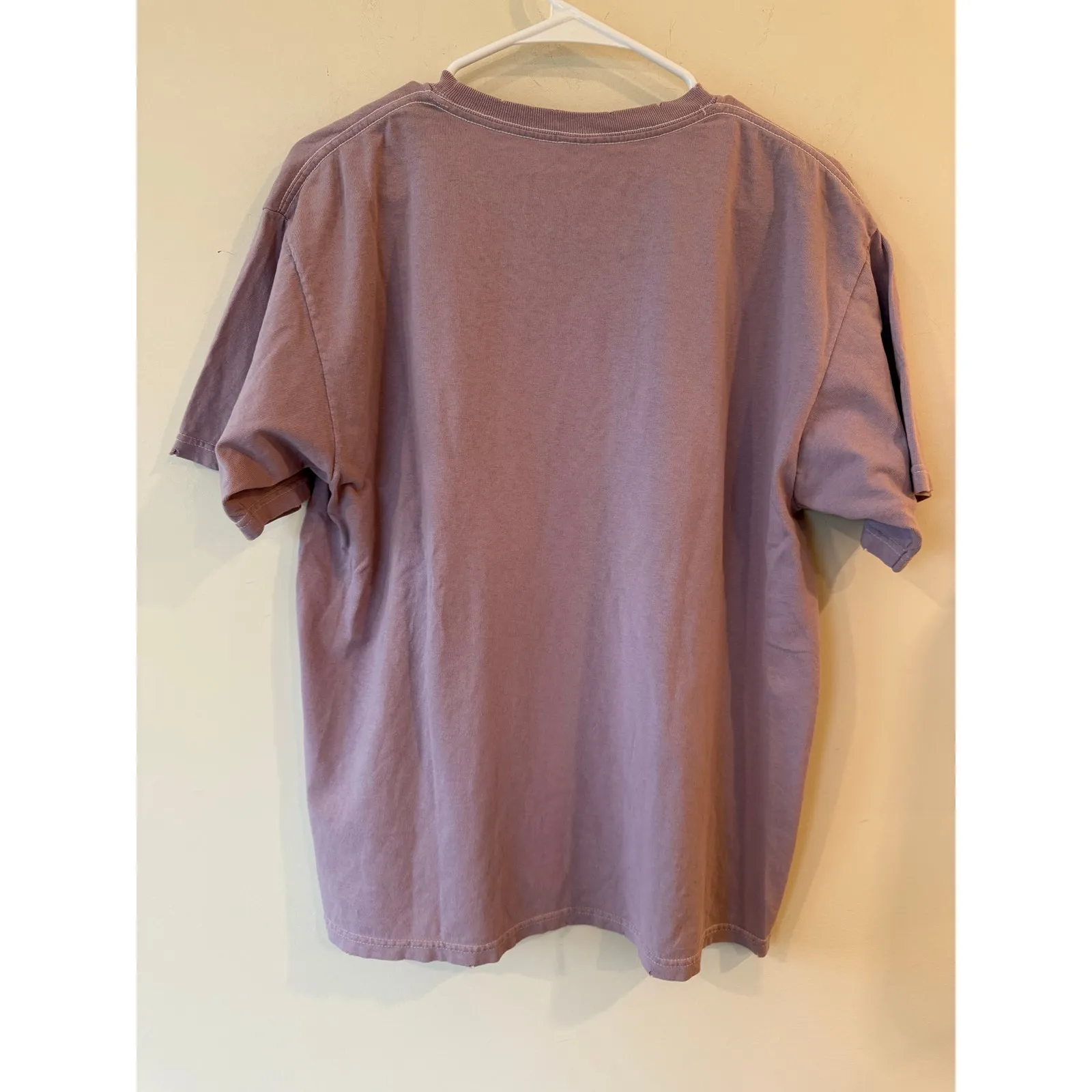 Van Halen Graphic 'Live 1982' Lion Tee Shirt Purple Women's Size Medium/Large - Image 3