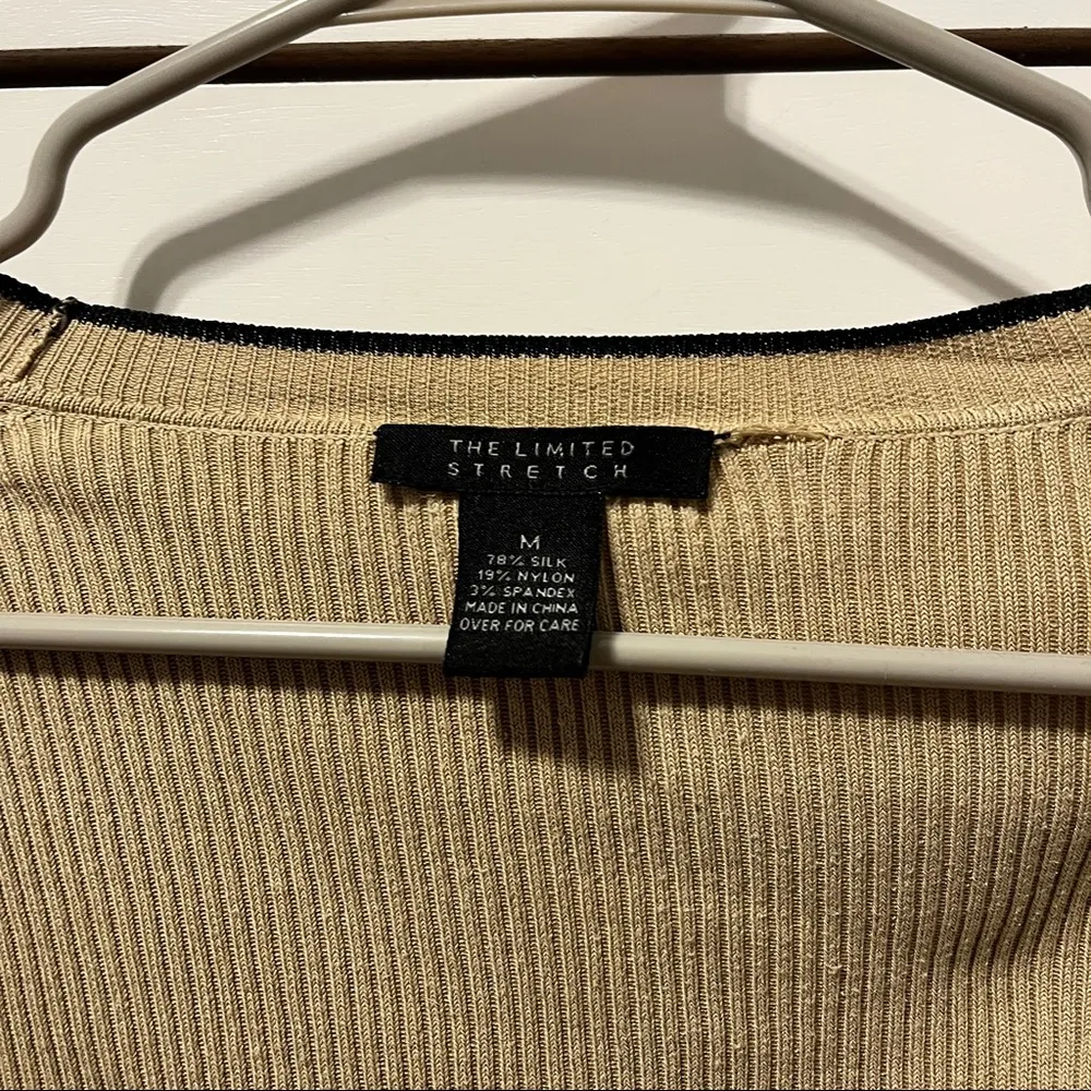 The Limited Tan Sweater Tank & Cardigan Matching Set - Image 9