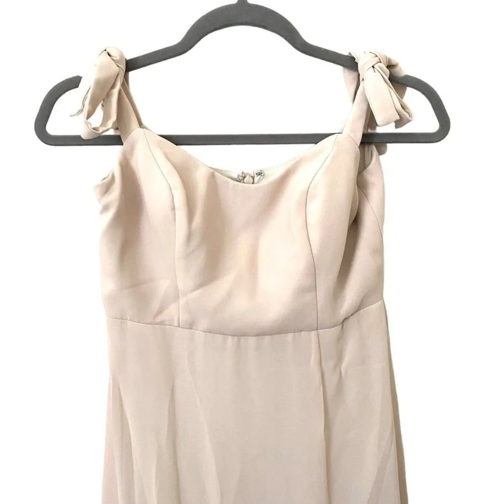 WTOO BY‎ WATTERS Milena Bridesmaid Dress Tan Size 0 - Image 5