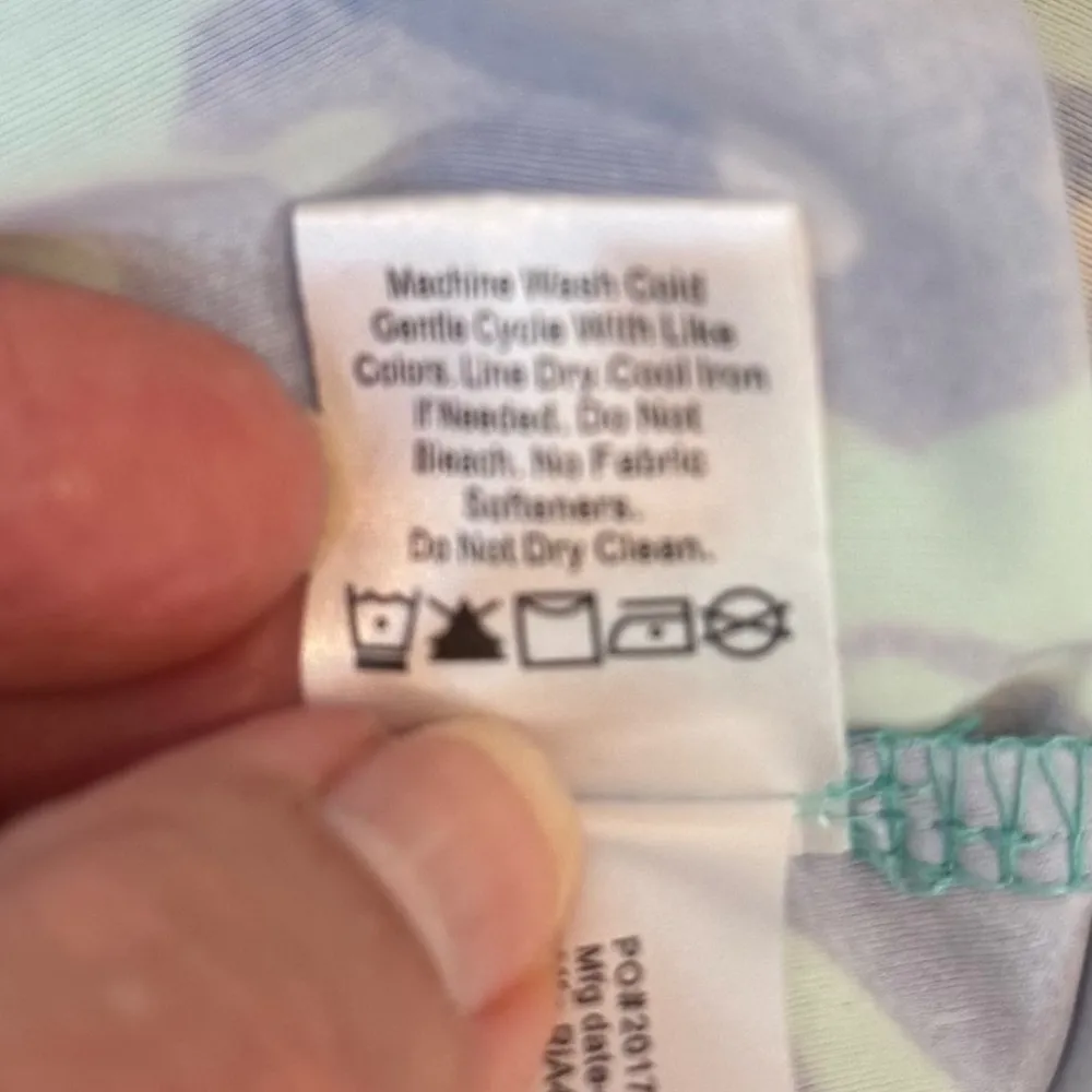 All For Color Floral UPF50 Birds of a Feather Peacock Small Dress Blue Resort - Image 13