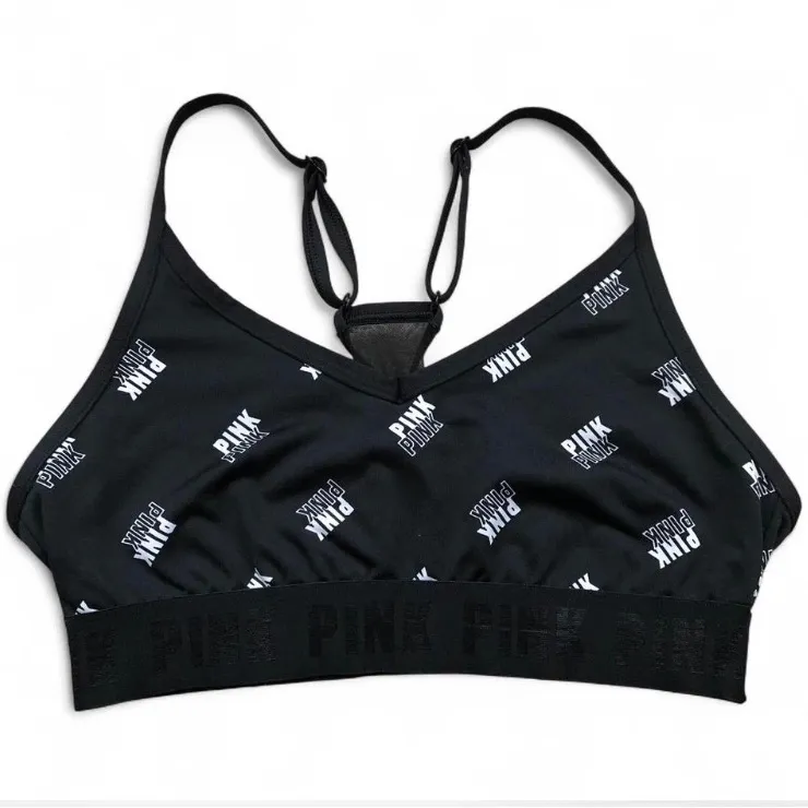 VICTORIA'S SECRET PINK Ultimate Lightly Lined Sports Bra Size S - Image 2