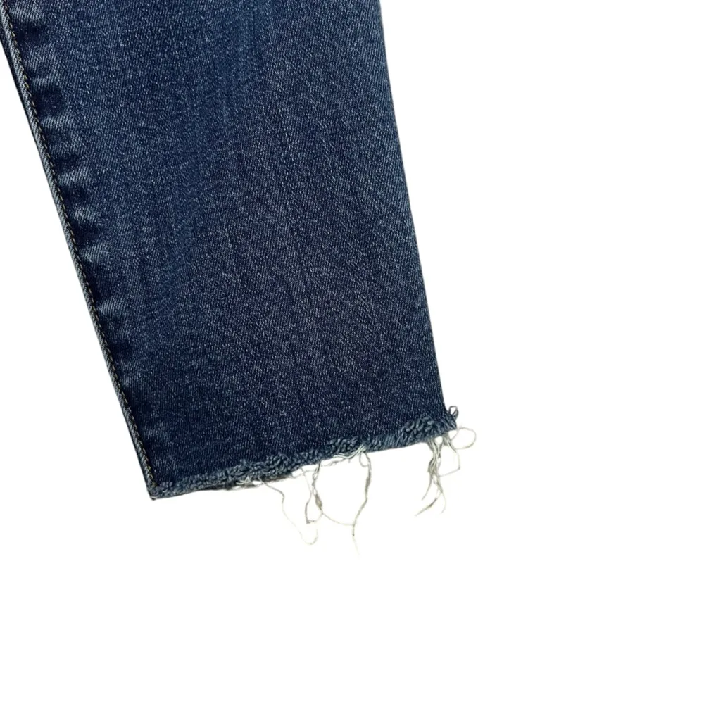 Madewell Womens Size 28 10" High Rise Skinny Crop Button Fly Medium Wash Jeans - Image 9