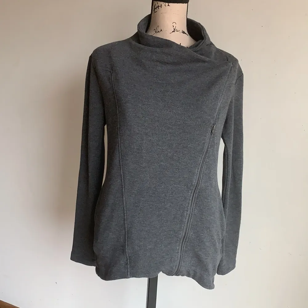 H by Bordeaux Grey Mock Neck Sweater - Image 3