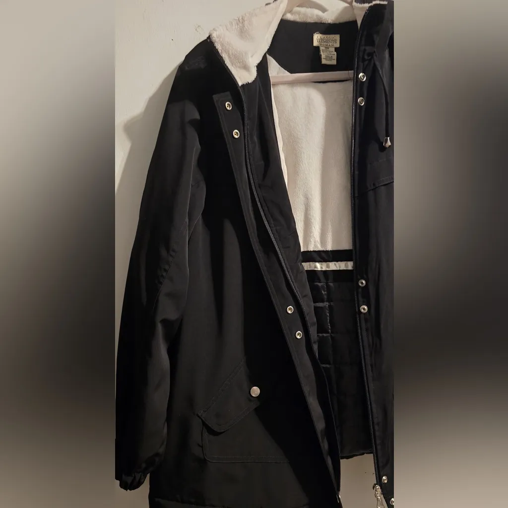 Classic Elements  Black Utility Jacket - Image 3