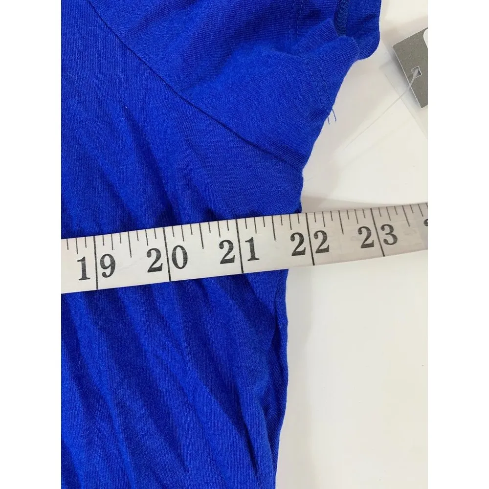 JCP Women's Royal Blue Lightweight Top Size 1X - Image 5