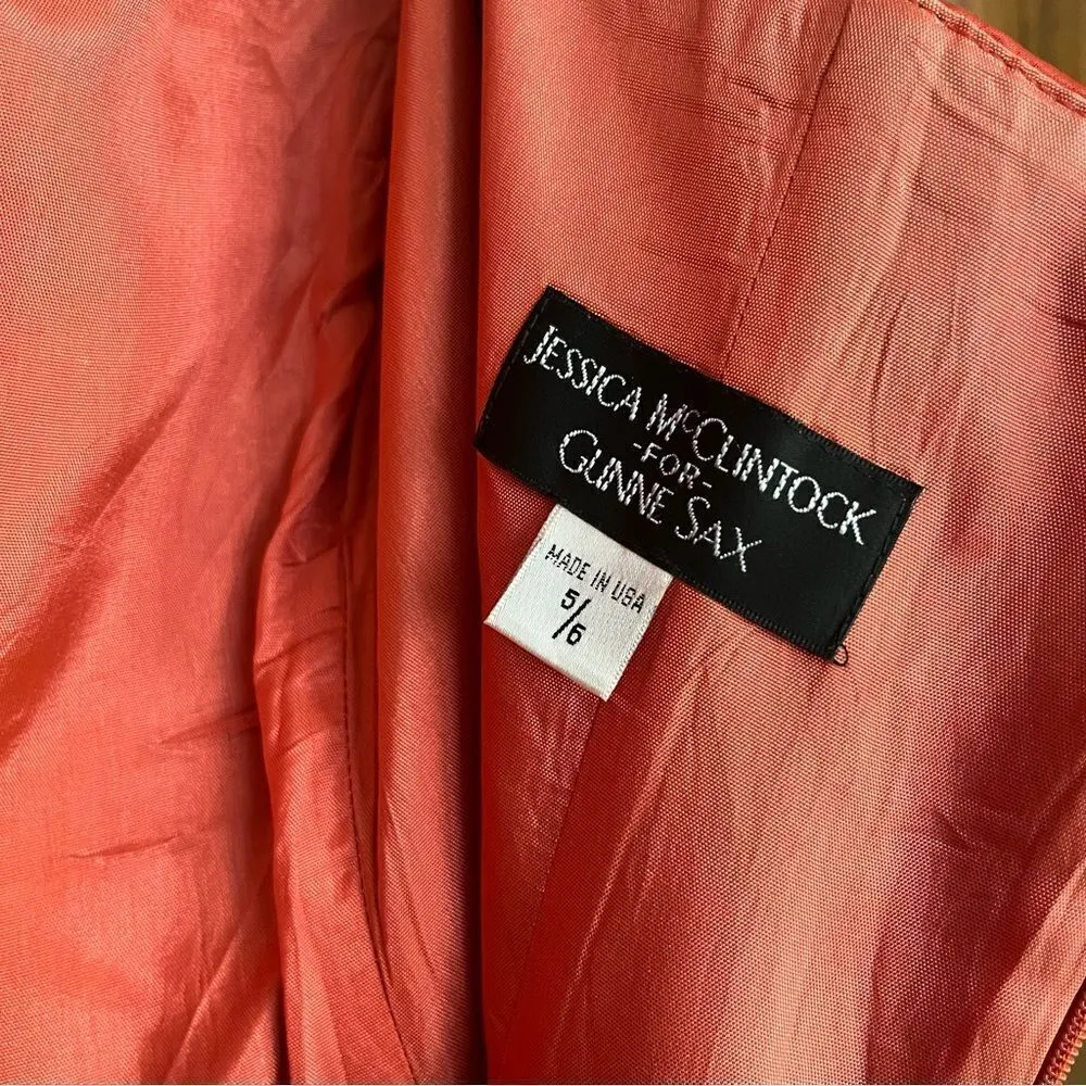 Gunne Sax Jessica McClintock Dresses | Jessica McClintock Red Long Dress - Image 12