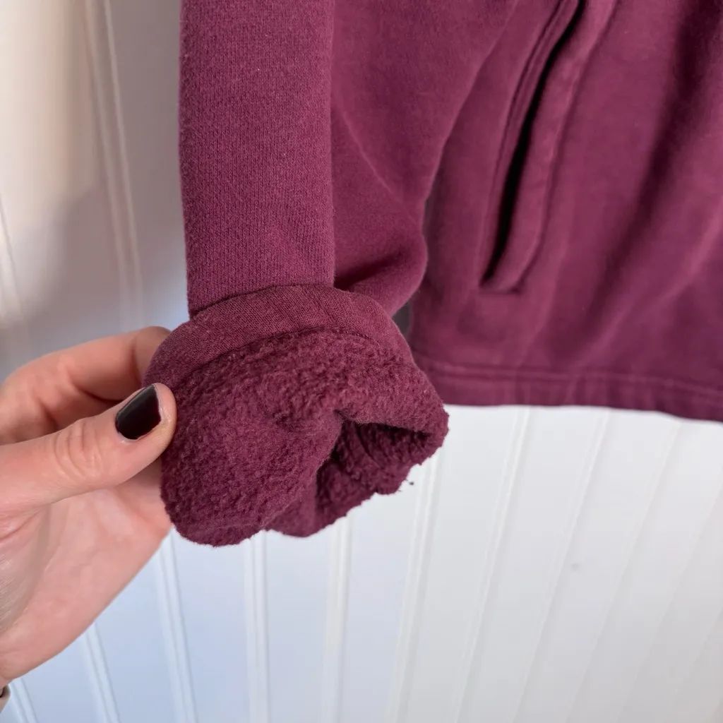 Columbia Benton Springs Purple Full Zip Fleece Sweater Jacket Women’s Size Small - Image 6