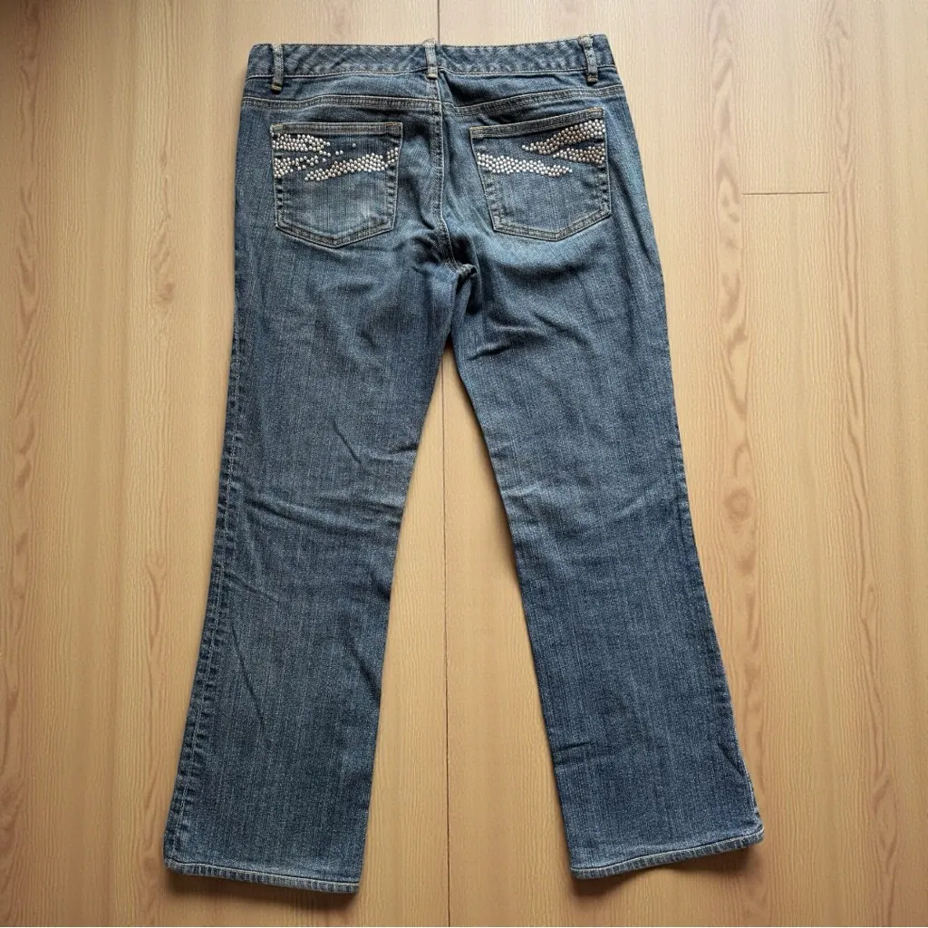 MICHAEL KORS Jeans – Size 6P – Petite Bootcut with Studded Back Pockets - Image 4