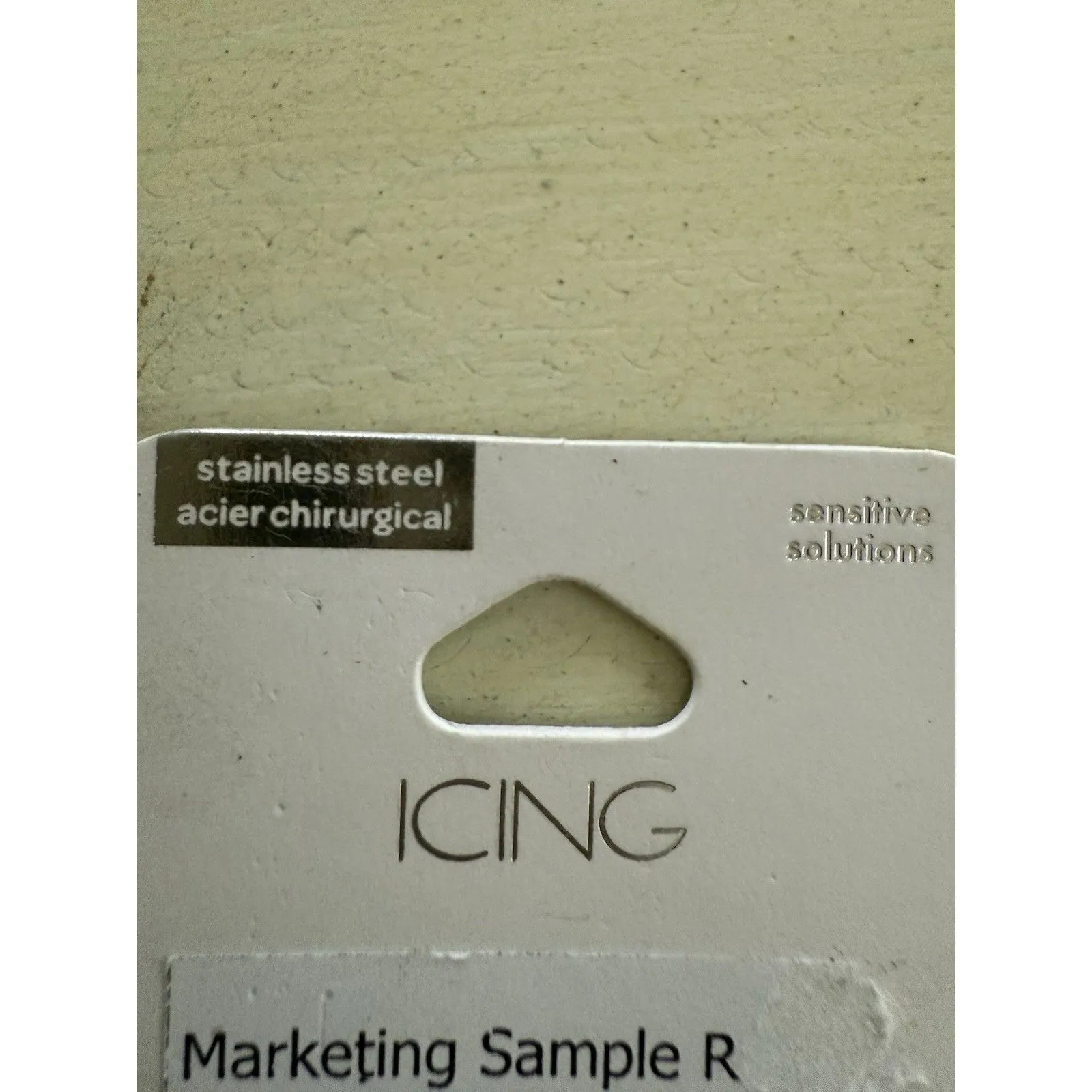 Icing Stainless Steel Hoop Earrings - Image 2