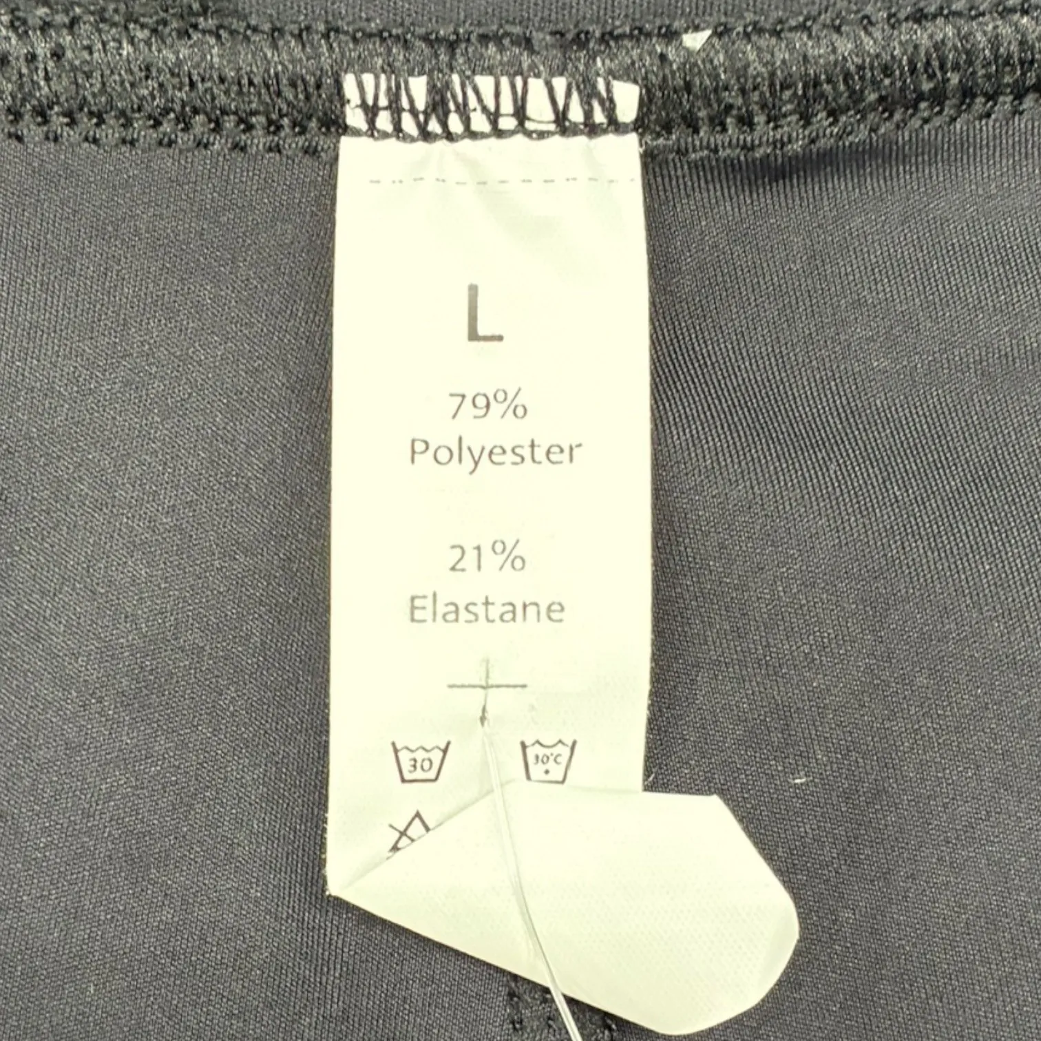 HALARA Button Fly High Waisted Wide Leg Pants Womens L - Image 3