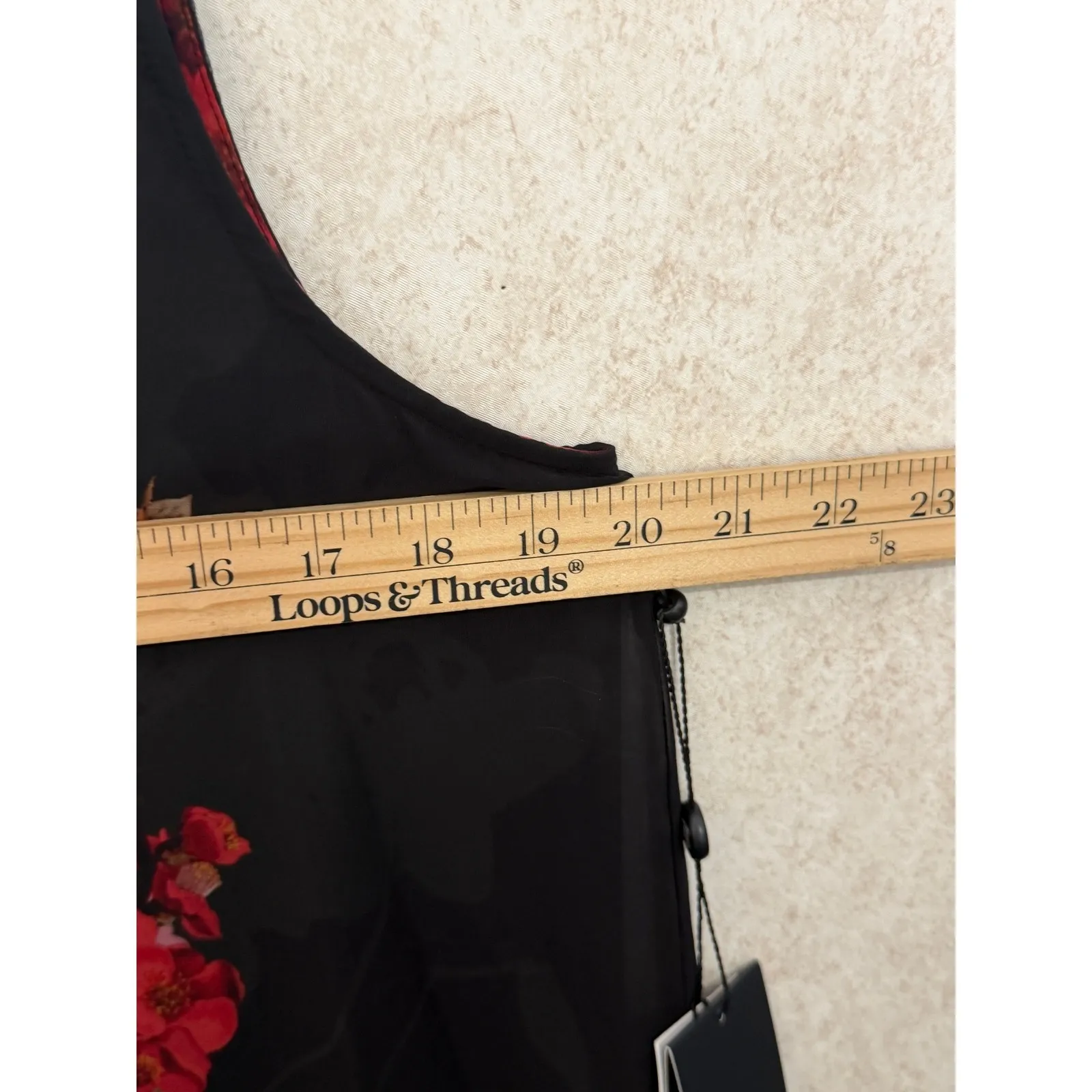 Adrianna Papell NWT Romantic Floral Chiffon Party Cocktail Trapeze Dress Size 14 - Image 6