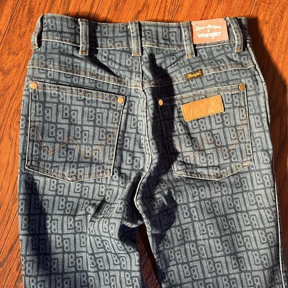 NEW Wrangler x Leon Bridges high rise kick flare jeans - Image 8