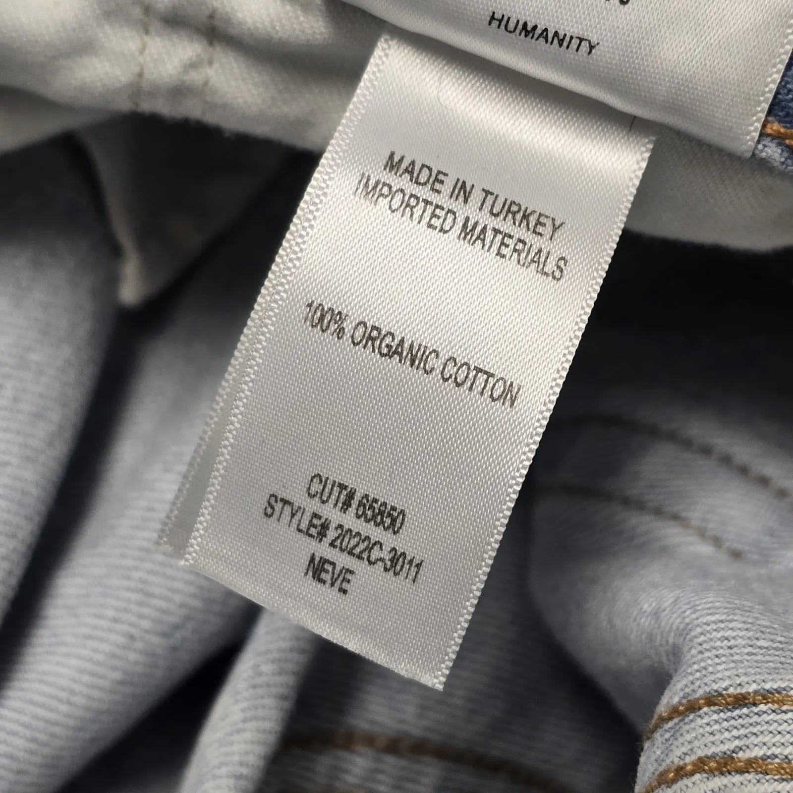 Citizens of Humanity Jeans Womens 28 Straight High Rise Light Denim Neve 33x29 - Image 6