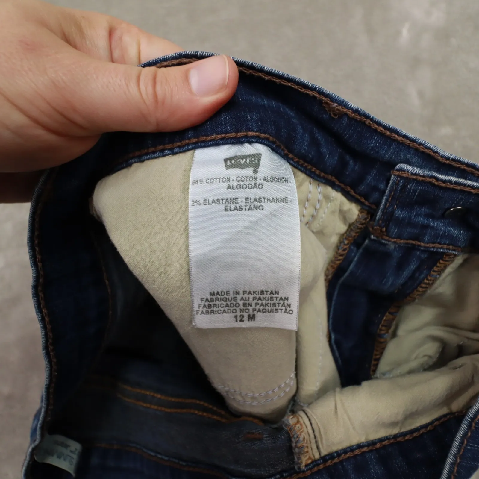 Levi's Y2K Perfectly Slim 512 Bootcut Denim Jeans Blue Women's 12M Stretch - Image 9