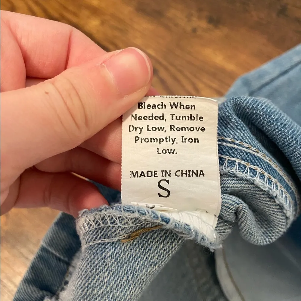 NWOT | Women’s denim patch skirt‎ — small Blue - Image 5