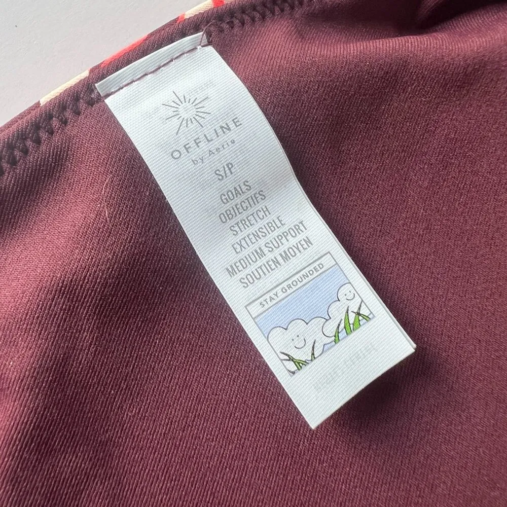 NWT Aerie Offline Goals Stretch Medium Support Sports Bra Size Small S NEW - Image 9