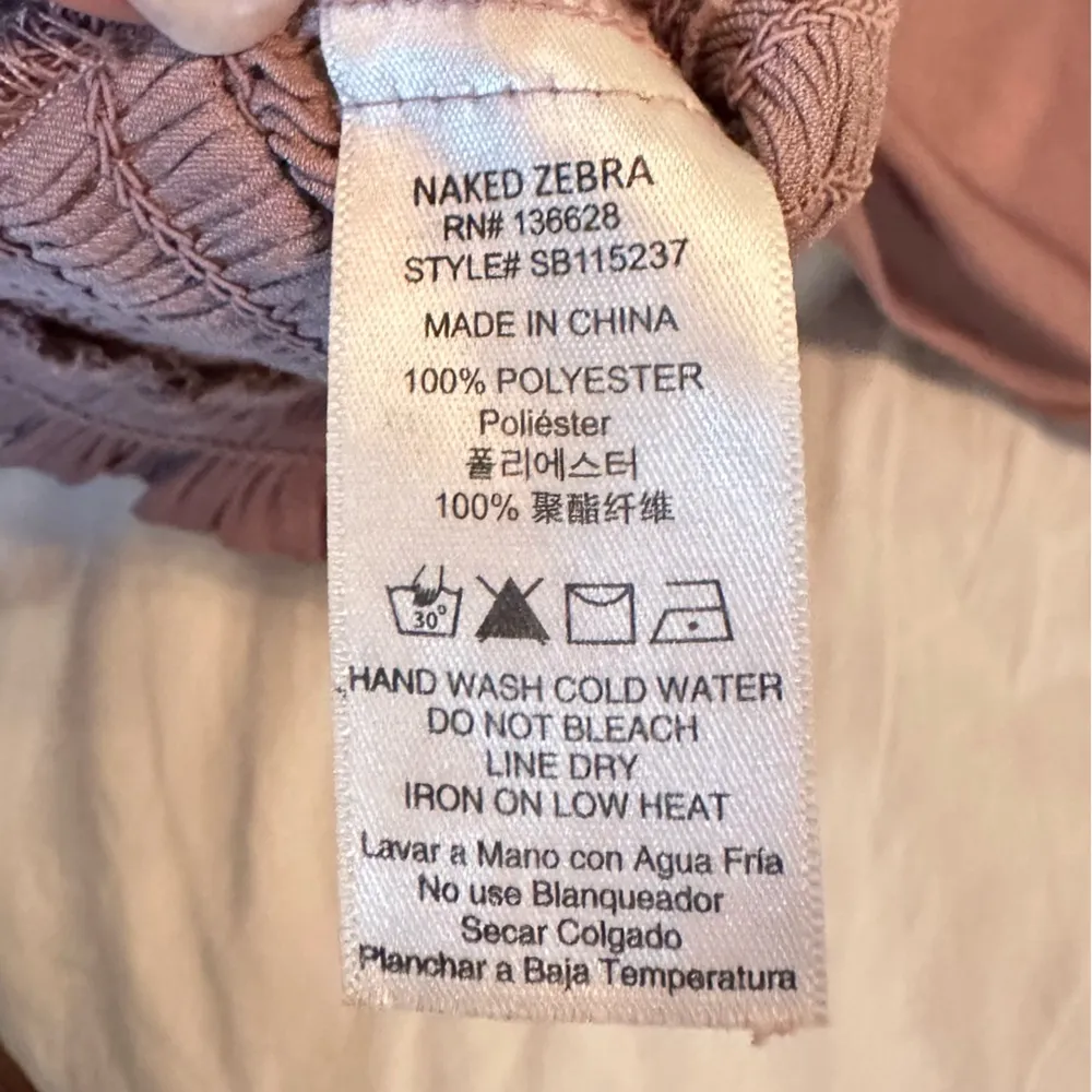 Naked Zebra Peplum Top - Image 4