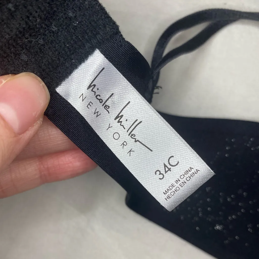 Nicole Miller- Metallic Bra - Image 4