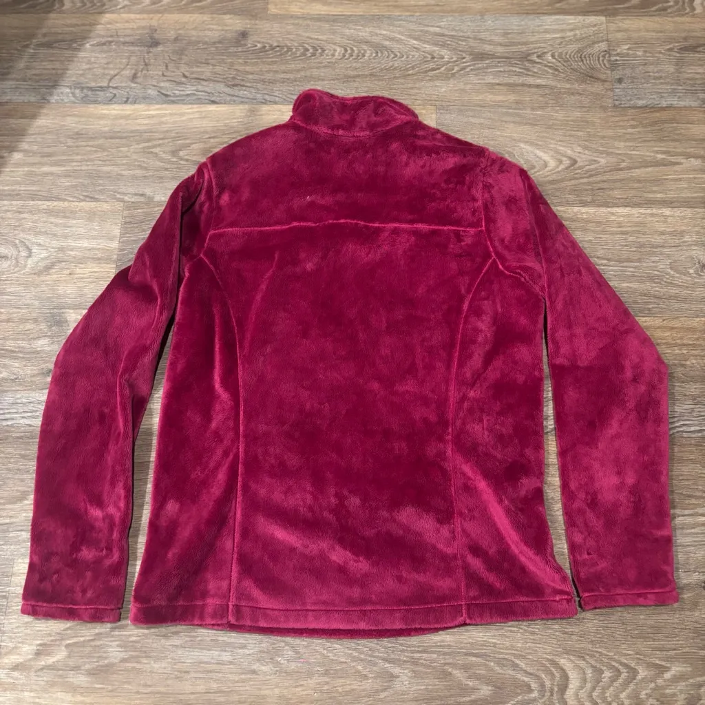 Patagonia Women’s ½-Zip Plush Pullover Raspberry / Magenta Size Medium - Image 2