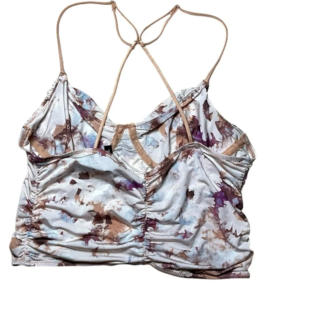 Urban Outfitters Girl Crush‎ ruched cropped strappy tank top festival Medium - Image 3