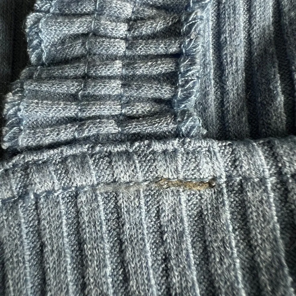 Forever 21 Crop Top Teens Small Button Front Blue - Image 12