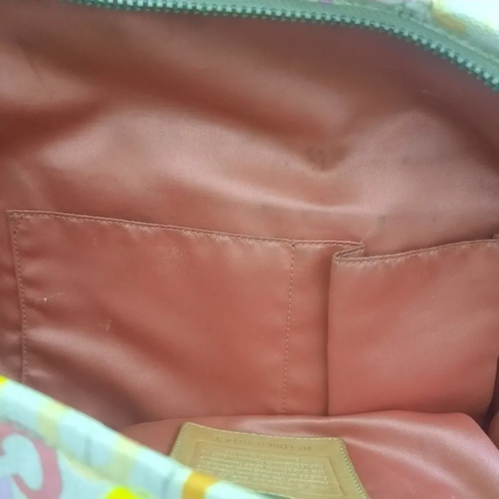 Leah Signature Op Art Tote Bag Y2K - Image 11