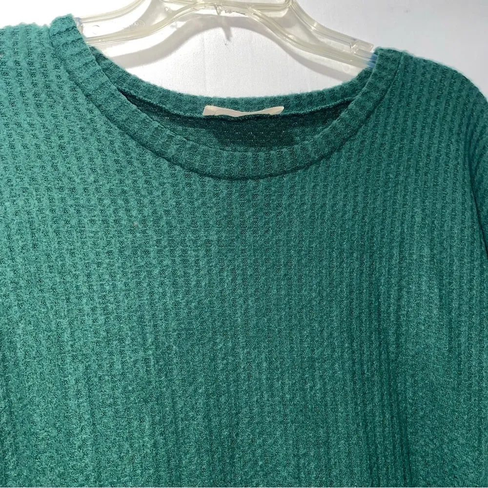 Zenana Long Sleeve Green Top Women’s Small - Image 4