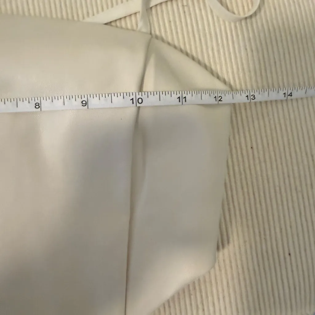 Superdown White Faux Leather Cutout Mini Dress Women’s XS NWT - Image 5